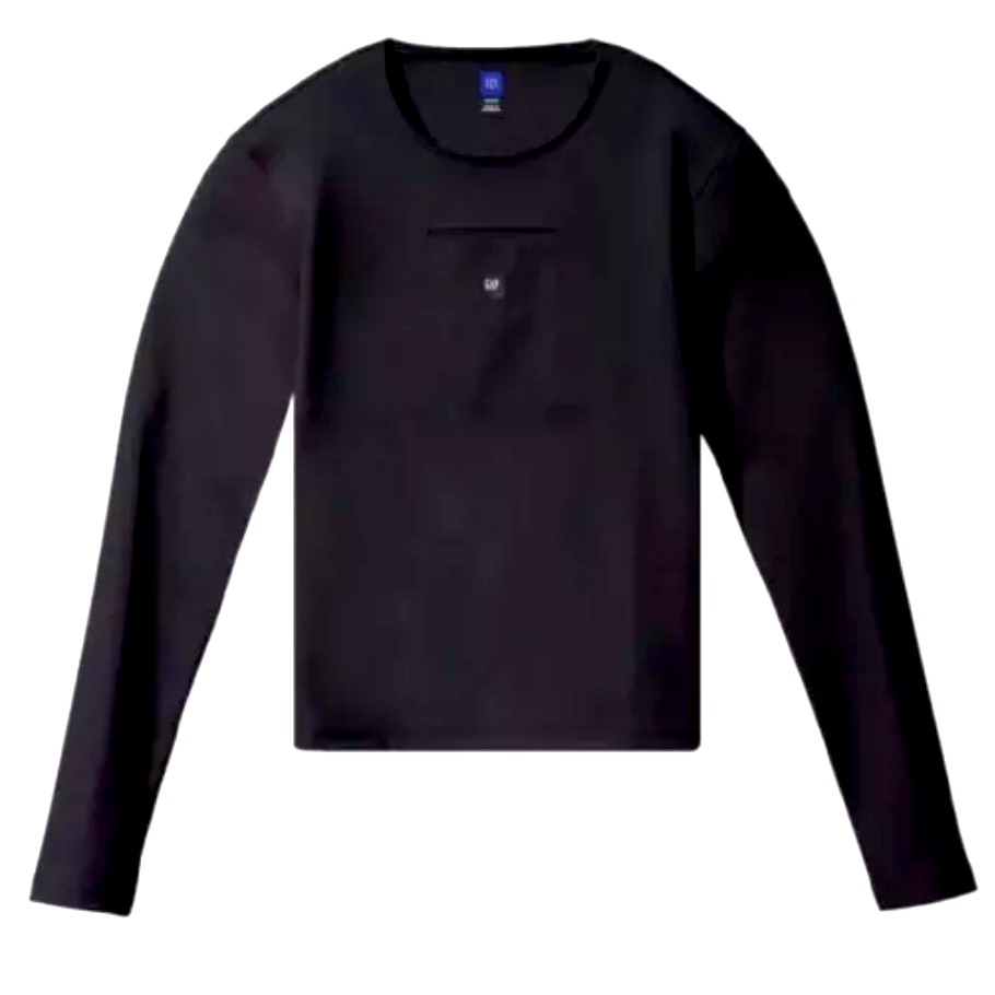 Womens Yeezy Gap Long-Sleeve Second Skin 'Black' Size Xs New Sealed In Bag